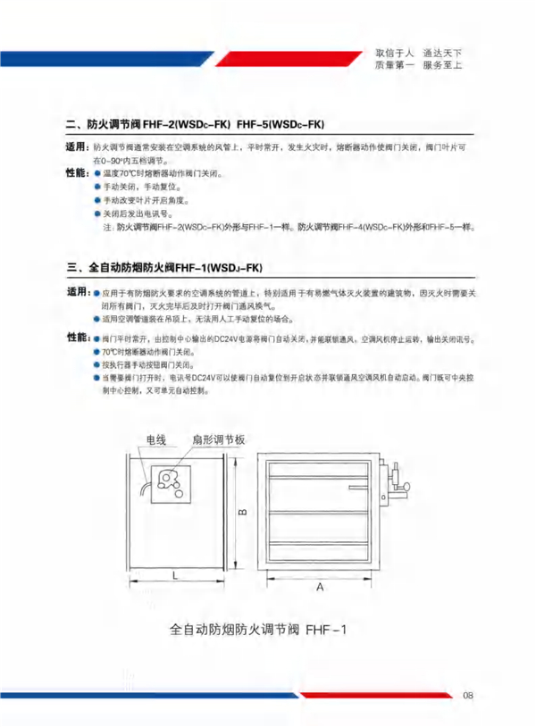 排烟防火阀